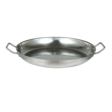 Stainless Steel Frying Pan With Steel Surface